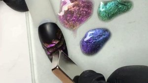 Мозаика мастер класс магнитными гель лаками кошачий глаз Justnail
