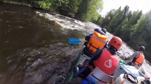 Сплав по реке Вама-Водла.  Часть 1.  2021 г.