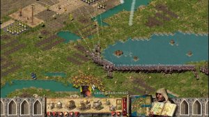 Прохождение Stronghold Crusader - миссия 76. Реванш на змеином потоке