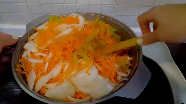 Венгерская закуска-любителям овощей посвящается. смотреть онлайн