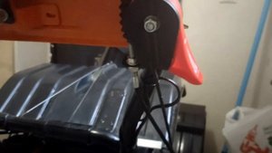 Установка ручки "газа" на снегоуборочник