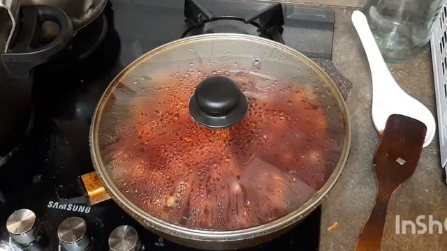 Борщ много мяса