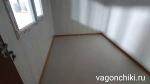 Обзор евробытовки (блок-контейнера), распашонки, длинной 8 метров