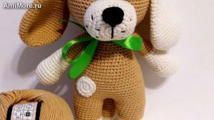 Амигуруми: схема Щенок. Игрушки вязаные крючком - Free crochet patterns.