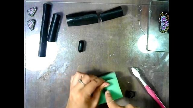 МК DIY полимерная глина Кулон и кольцо бабочки смотреть онлайн