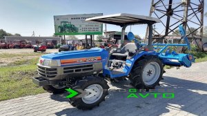 Японский минитрактор Iseki Sial 243 с ПСМ с документами на постановку на учёт прогрессавто трактора