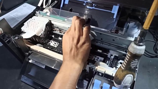 Cara Mengatasi Printer Epson L3210 hasil print berbayang ngeblur double