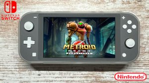 Metroid Prime Remastered Nintendo Switch Lite Gameplay