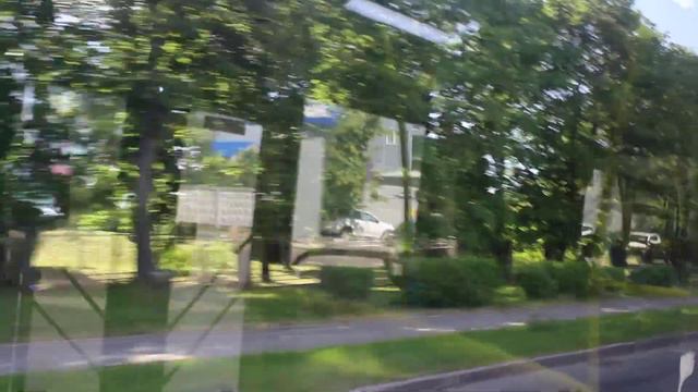 По окрестностям метро "Коломенская" - едем по магистральному маршруту М19