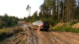 Volvo xc90 на бездорожье