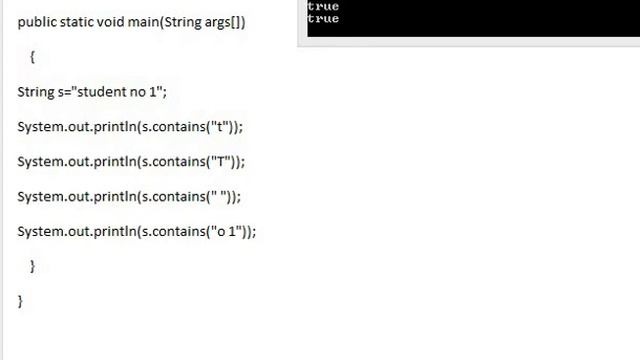 string contains() in java by bijan krishna paul смотреть онлайн