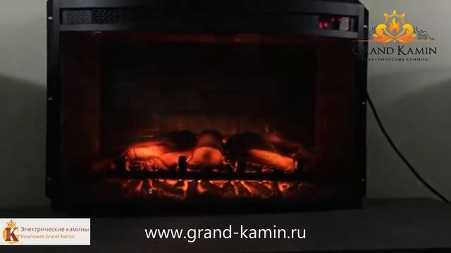 Электроочаг Panoramic 25 30 LED 3D / www.grand-kamin.ru