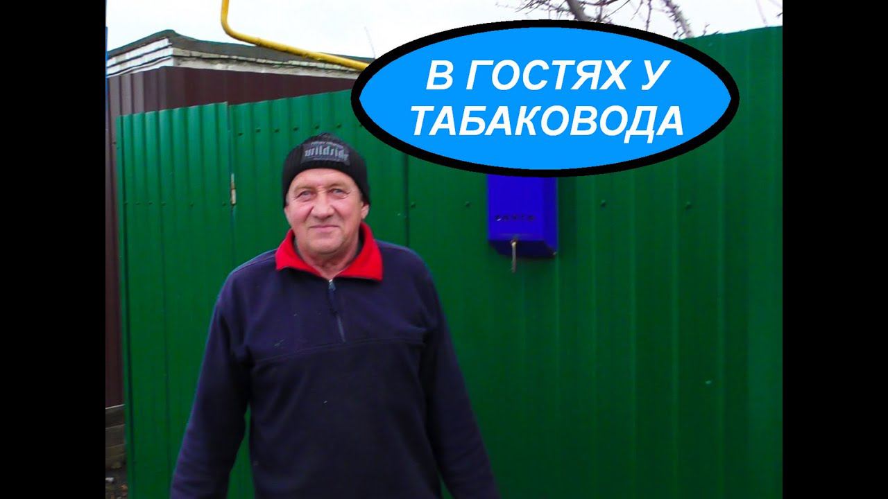 В ГОСТЯХ У ТАБАКОВОДА-ВИНОГРАДОРЯ