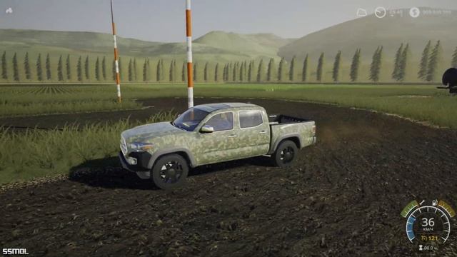 Farming Simulator 2019 mods Toyota Tacoma Game Warden смотреть онлайн