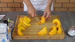 Крем суп из тыквы со сливками (диетический, веганский) в мультиварке рецепт