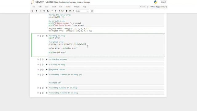 Python For Beginners | Lesson 8 - Arrays In Python | Learn Python coding #python #pythonprogramming