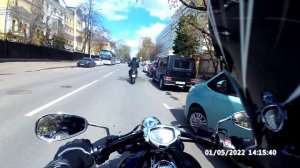 Yamaha XVS 1300 Stryker & XSR 700 // Moscow weekend #1