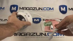 Комплектация купольной IP камеры HikVision DS-2CD1123G0-I (2.8 мм)