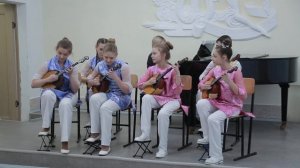 И.Тамарин "Старая афиша", р.н.п. "Калинка" образцовый ансамбль домристов "Капель"