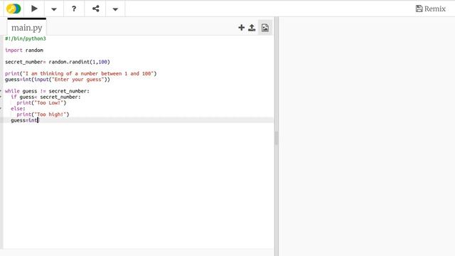 Python for kids: Number Guessing Game