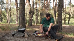 Бограч из шашлыка. Готовим легко венгерский гуляш в казане. EASY COOKING SHOW // Телеканал Рыбалка