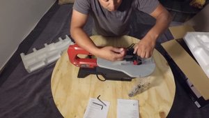 Einhell TC-SS 405 E unboxing and first use