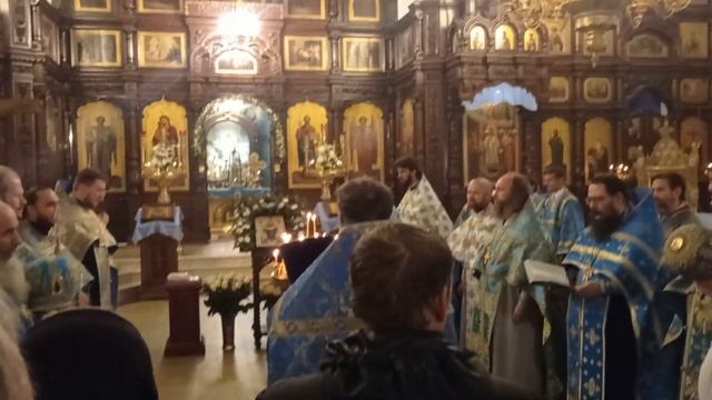 Покров Пресвятой Богородицы. 14.10.2021г. Покровский храм п. Черкизово смотреть онлайн