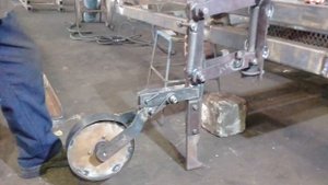 Самодельная сеялка,секция анкера