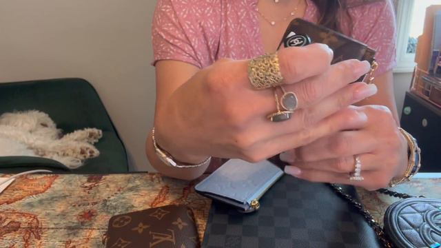 LOUIS VUITTON MONOGRAM RECTO VERSO  MONOGRAM EMPREINTE ROMY CARD HOLDER COMPARISON