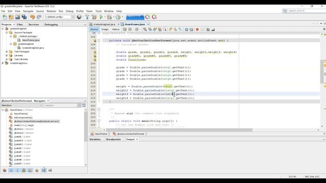 Easy Java: Java Weighted Grades Program смотреть онлайн