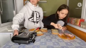 Гриль вафельница. Быстрый завтрак