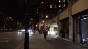 London Walk: Park Lane at Night【4K】