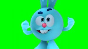 футаж.. крош поздравляет с новым годом ))