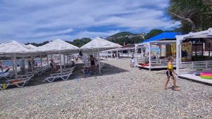 Геленджик  Бетта Пляж море цены в столовой