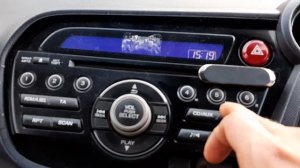 how to setup Honda insight clock