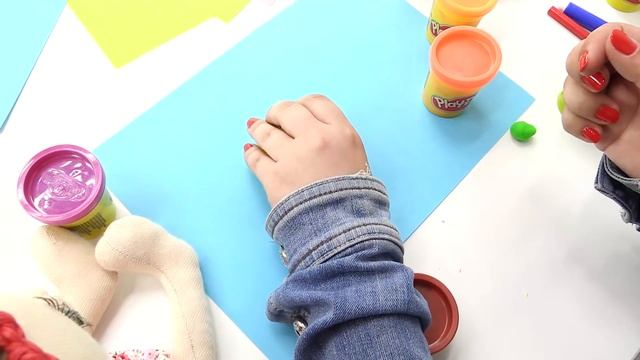 Поделки: Черепашка из пластилина ПлейДо своими руками смотреть онлайн