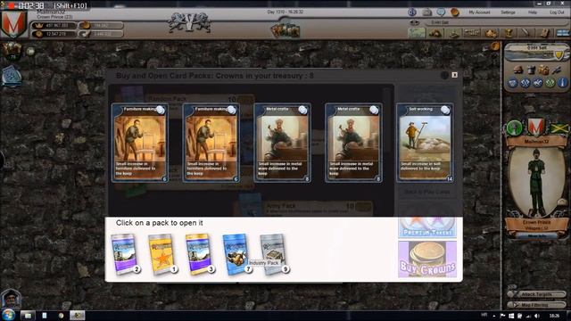 Opening 84 card packs all 7 types + exclusive pack Stronghold Kingdoms смотреть онлайн