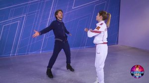 Мария Луговая и Повилас Ванагас. Тренировка. Ледниковый период 2020. Фрагмент выпуска от 12.12.2020