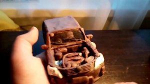 Слепил из пластилина TOYOTA COROLLA(CAMRI)