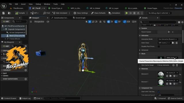 How To Use The Female Or Male Mannequin In Unreal Engine 5