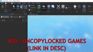 400+ FREE UNCOPYLOCKED ROBLOX GAMES 2019 ?