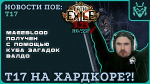 Т17 КАРТА НА ХАРДКОРЕ - MAGEBOOD ПОЛУЧЕН! || Path of exile 3.23 Affliction