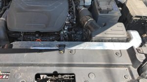Моделирование воздушных потоков тюнингового впуска Haval Jolion