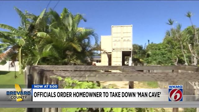 Shipping container ‘man cave’ has to come down, Brevard County says смотреть онлайн