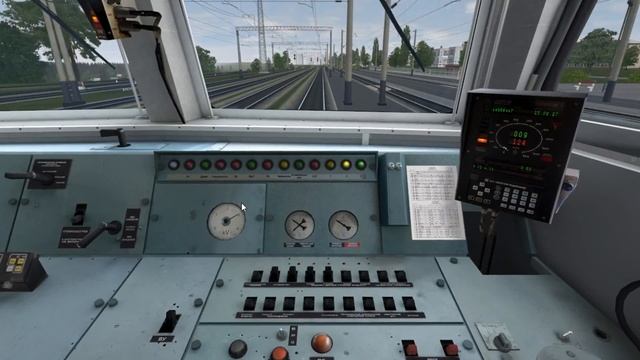 Запуск и смена кабины в ЭР2Р/ЭР2Т/ЭР9М - RTrainSim (RTS) смотреть онлайн