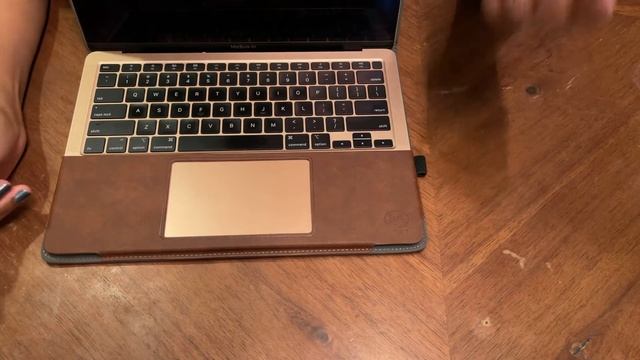 MacBook Air 13”  “leather” case |review смотреть онлайн
