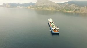 Крым, Полёт к кораблю