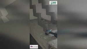 Русская лестница. Монтаж каркаса лестницы.