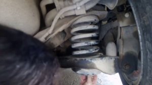 Форд c-max 2.0 - замена амортизотора без домкрата и снятия колеса.