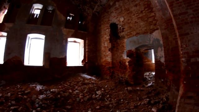 Заброшенная Георгиевская церковь в с.Дуброво #6 смотреть онлайн